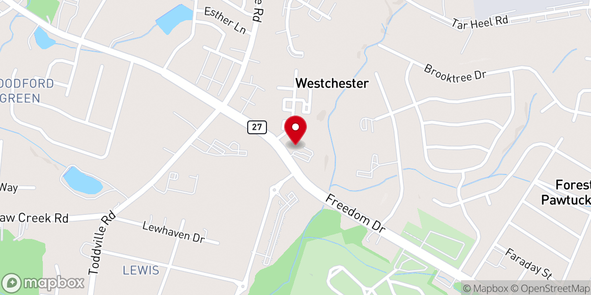Map showing location of The Church of Pentecost Charlotte Central