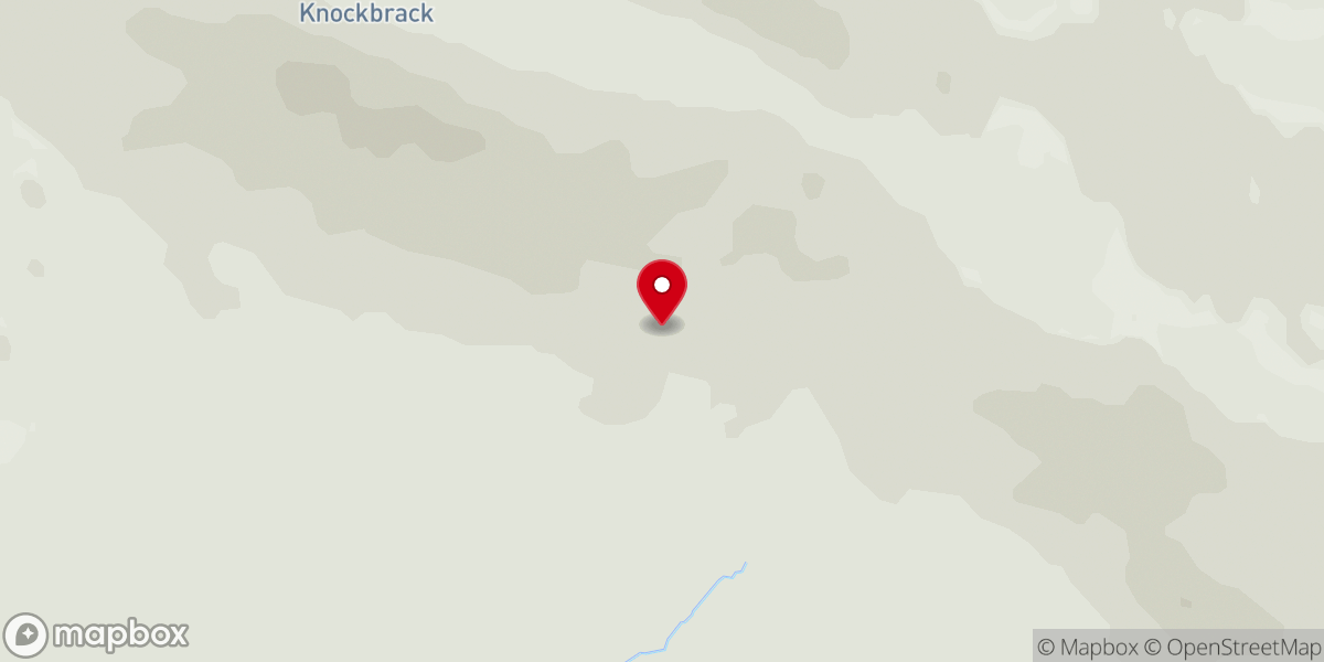 Map showing location of Connemara National Park