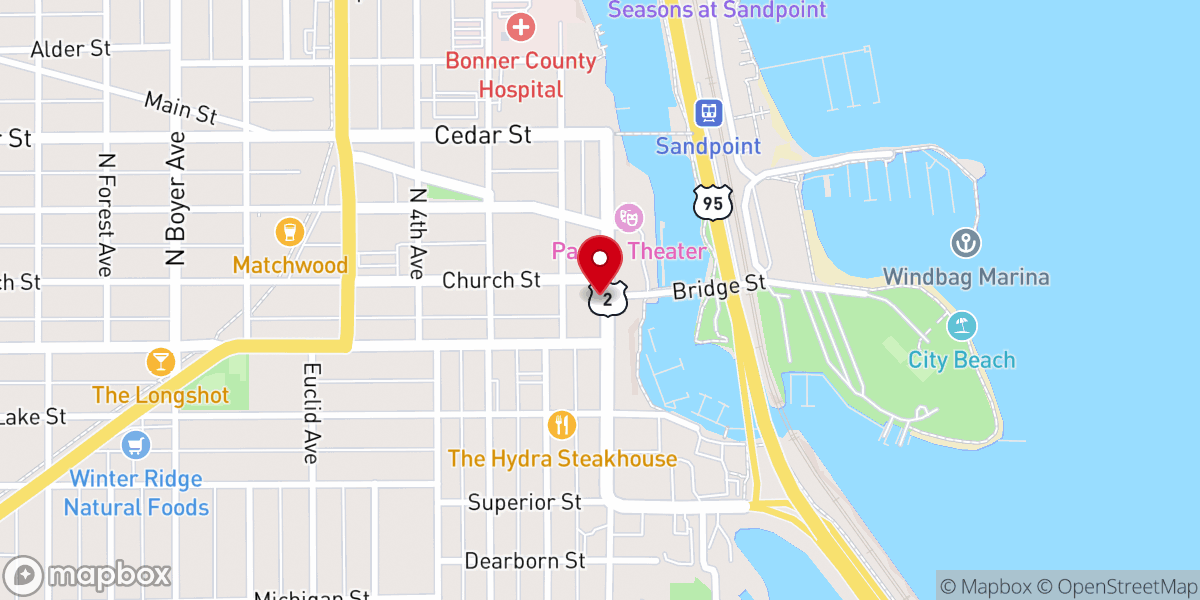 Map showing location of City Beach Organics