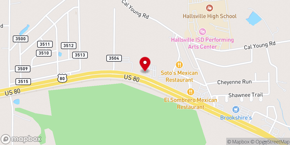 Map showing location of Community Life Church