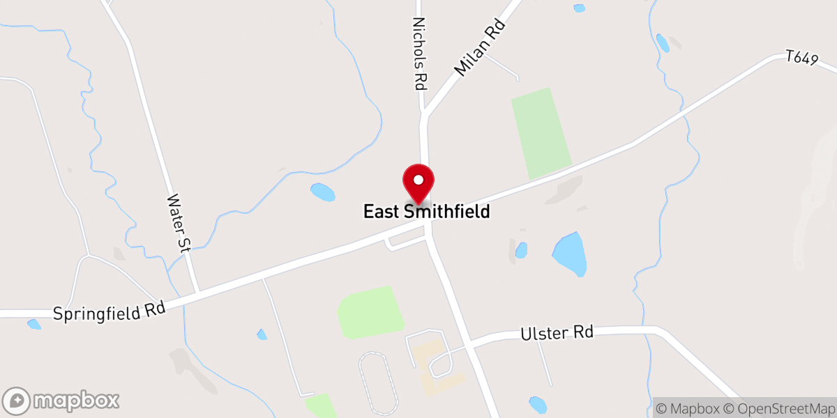 Map showing location of Federated Church