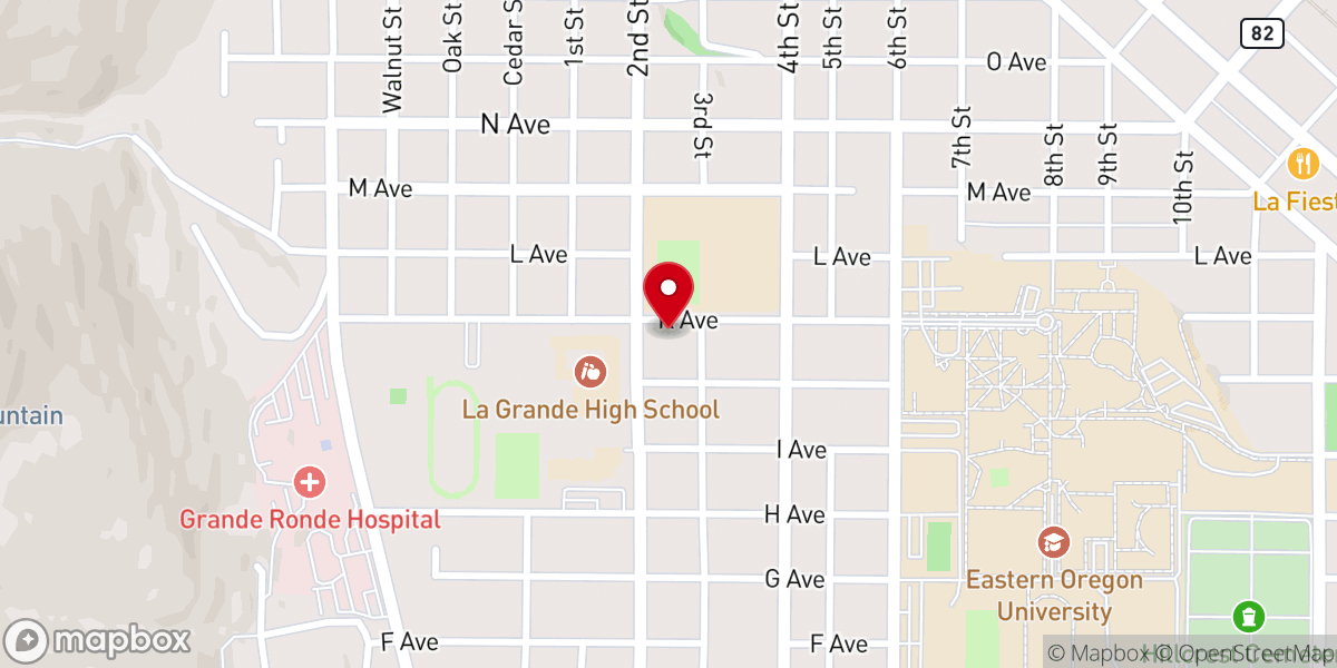 Map showing location of Institute of The Church of Jesus Christ of Latter-day Saints