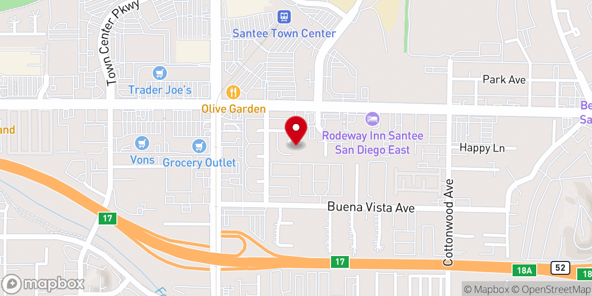Map showing location of Faith Bible Fellowship