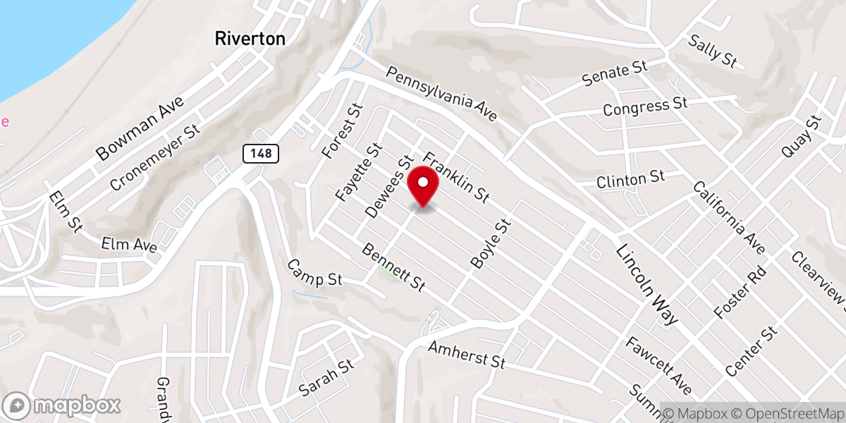 Map showing location of Gifts of God Fellowship