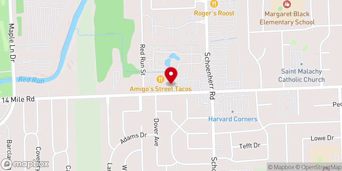Map showing location of Elim Restoration Ministries