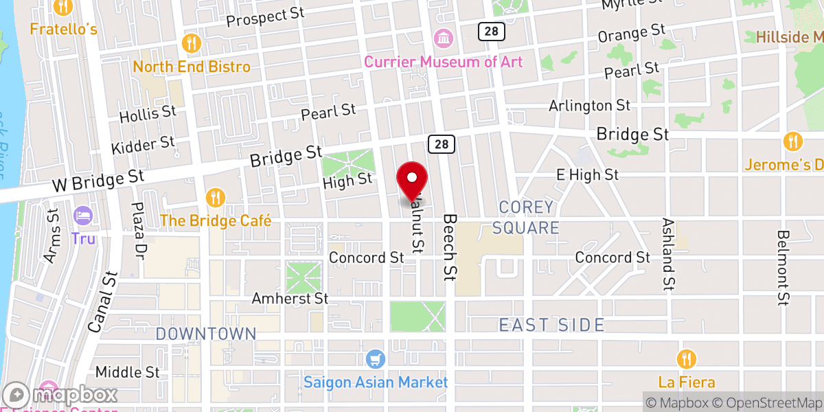 Map showing location of Protection of the Blessed Virgin Mary Ukrainian Catholic Church