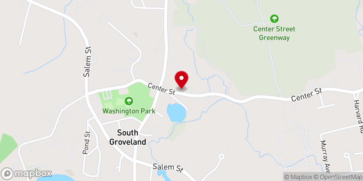 Map showing location of St. Patrick's Church