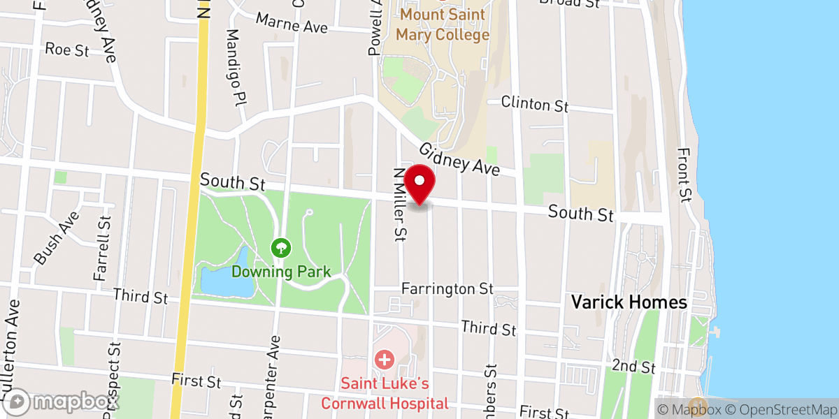 Map showing location of Holy Temple Inc UHC