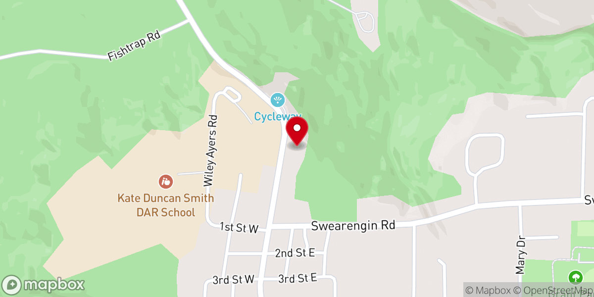 Map showing location of Nan Roberts Lane Chapel Church