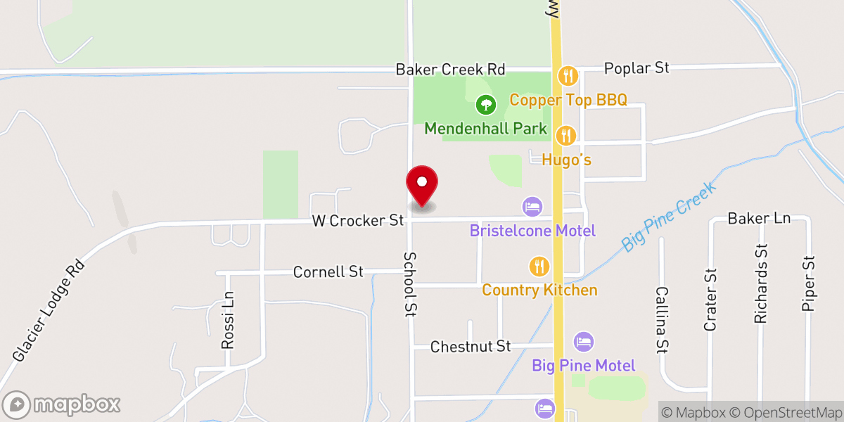 Map showing location of Methodist Church