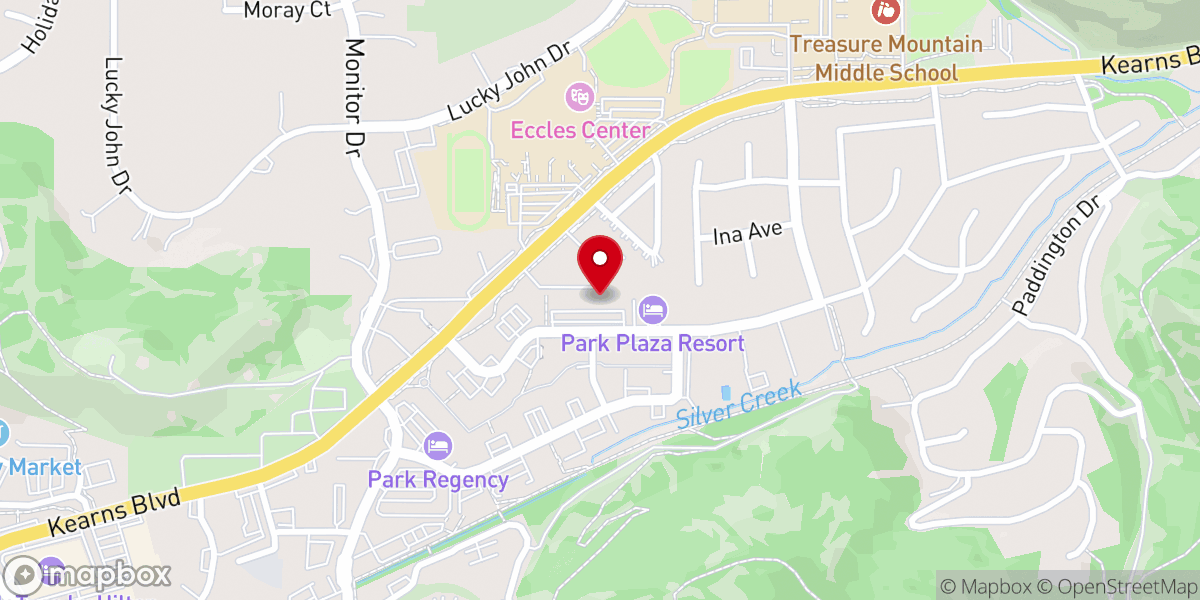 Map showing location of Jewish Family Service Park City