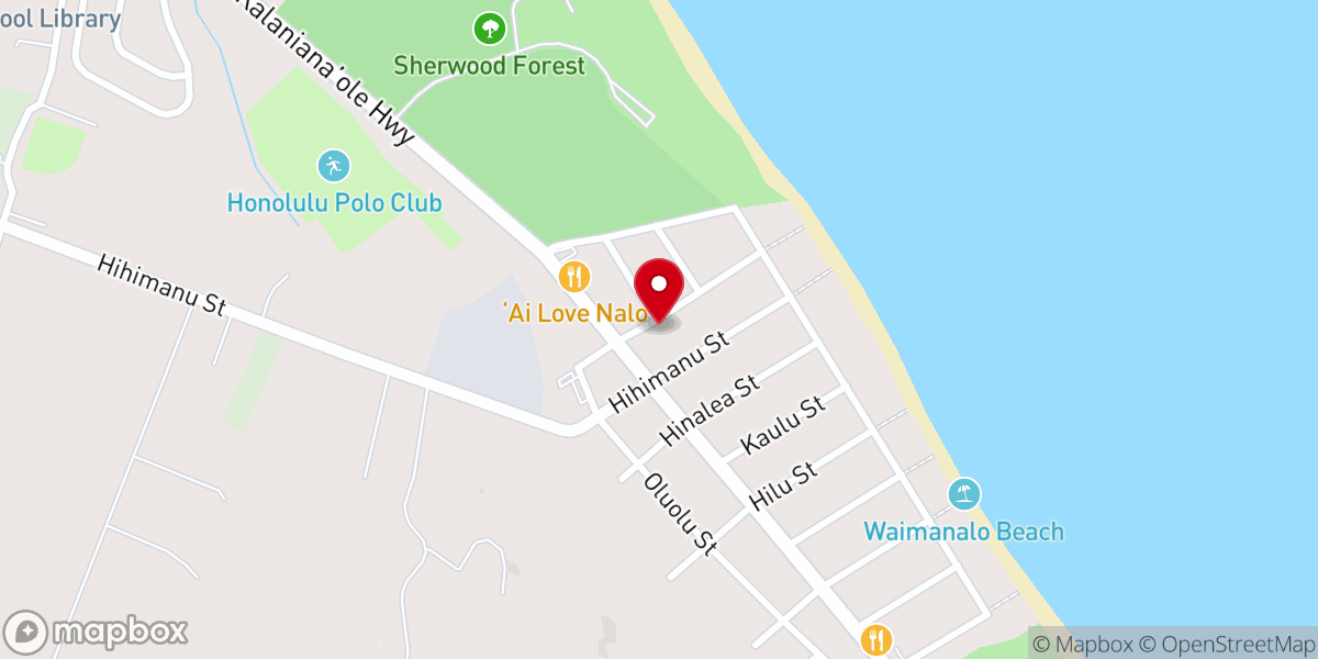 Map showing location of St Matthew's Episcopal Church