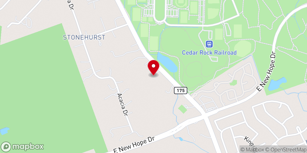 Map showing location of St. Alphonsa Syro Malabar Catholic Church, Austin, Texas