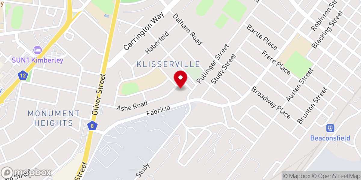 Map showing location of one life Family Church