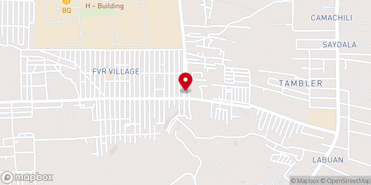 Map showing location of Independent Baptist Church in the Philippines - 39.2 FVR Village