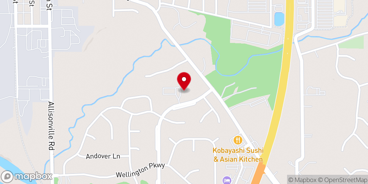 Map showing location of Bethel Christian Church 베델 크리스천교회