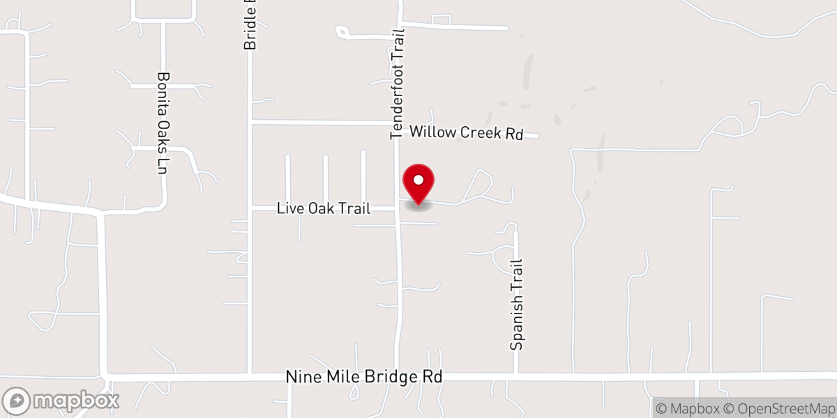 Map showing location of Fort Worth Country Memories