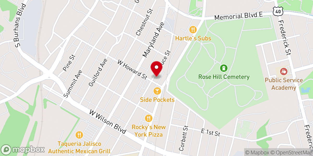 Map showing location of Ministerio Internacional Fuego Fresco Del Espiritu Santo