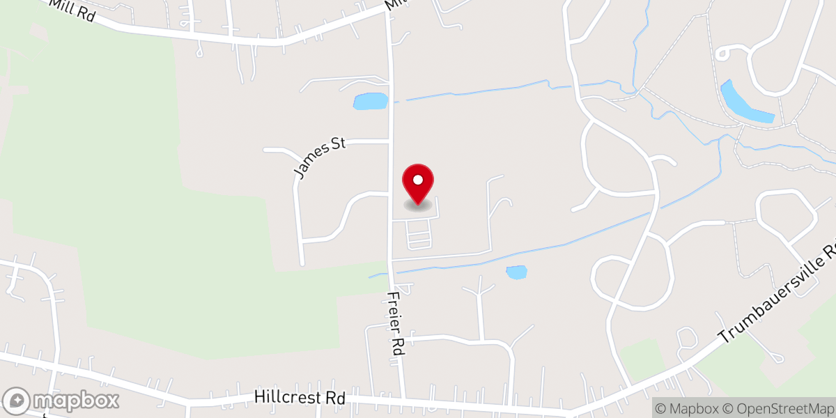 Map showing location of Faith Preschool