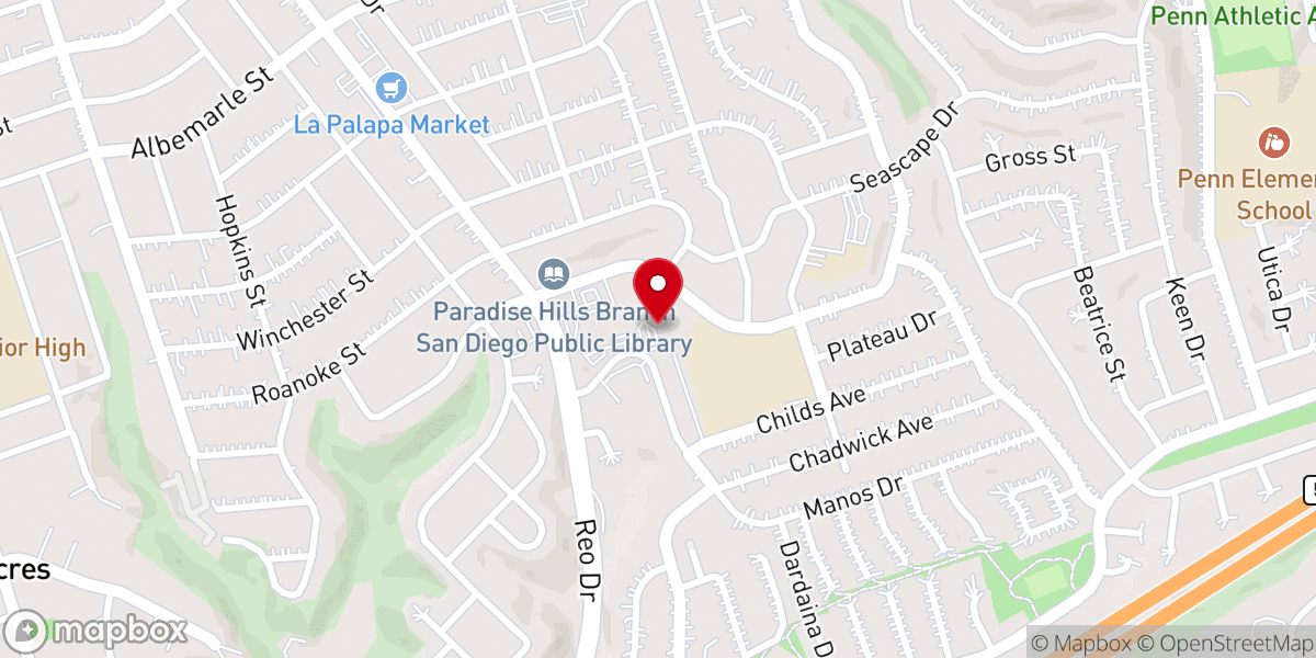 Map showing location of CFC Chapel