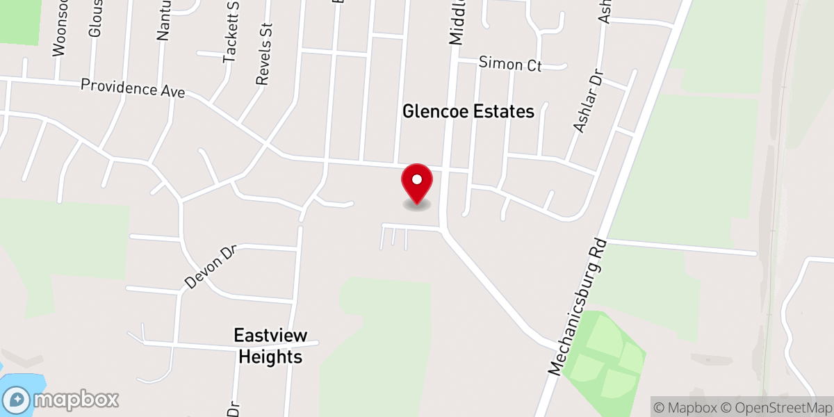 Map showing location of Apostolic Tabernacle