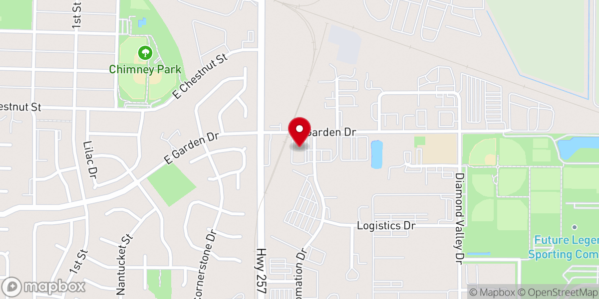 Map showing location of Windsor Community Church