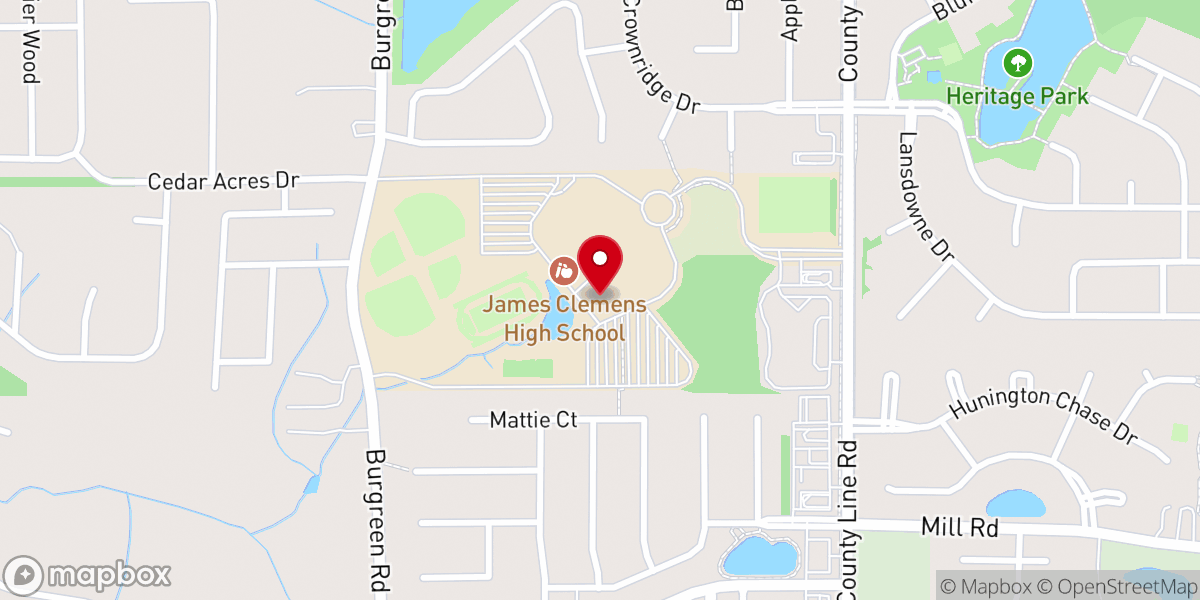 Map showing location of The Becoming Church