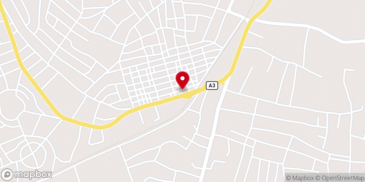 Map showing location of Covenant Light Ministry