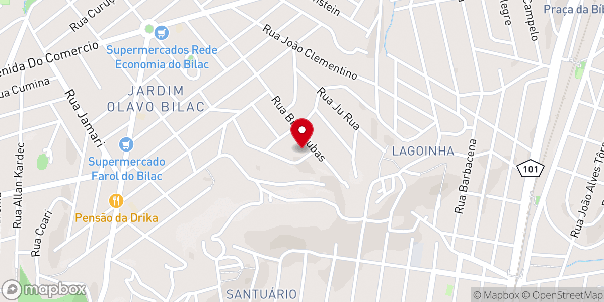 Map showing location of Igreja Pentecostal do Amor em Cristo Jesus