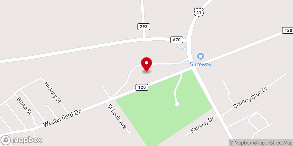Map showing location of The Church of God