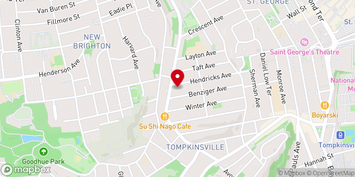Map showing location of Bethel Temple Church-Our Lord