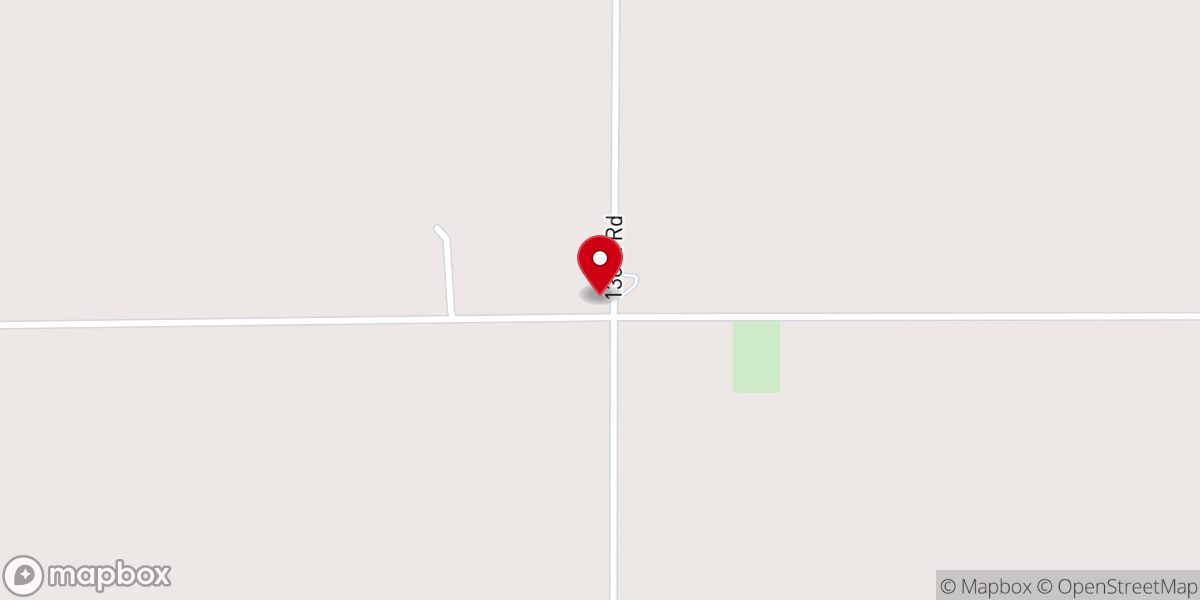 Map showing location of Bethany Church