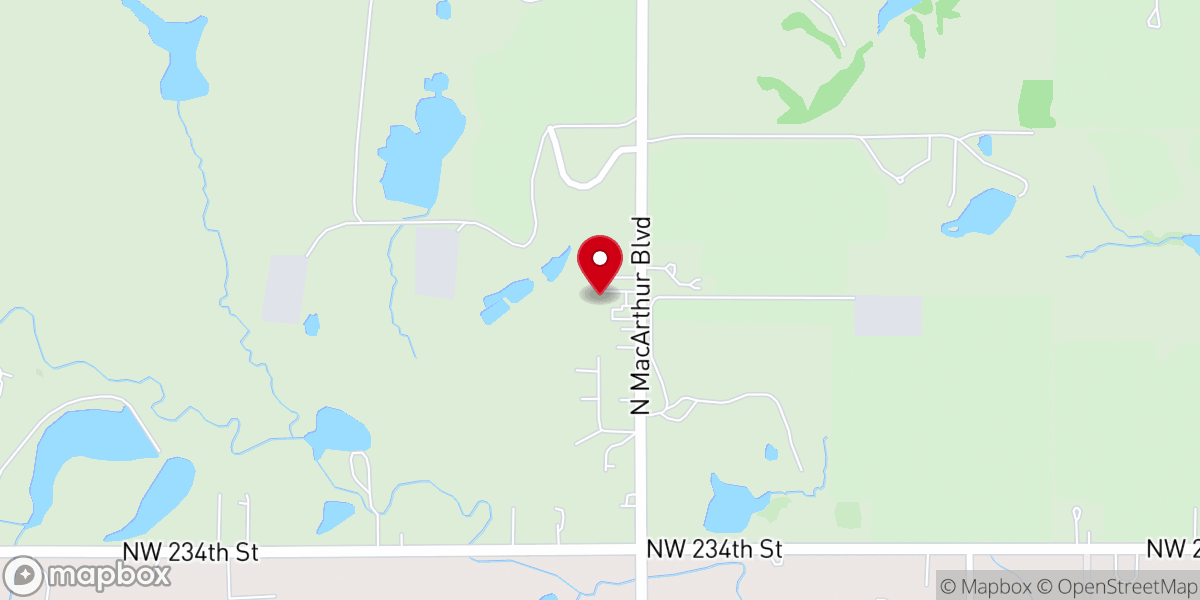 Map showing location of Gateway Community Church