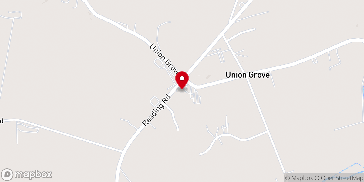 Map showing location of Bethany Grace Fellowship