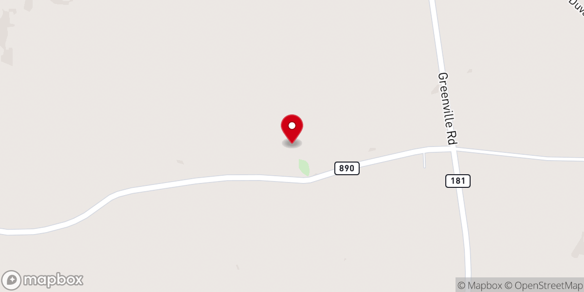 Map showing location of Olive Grove Church
