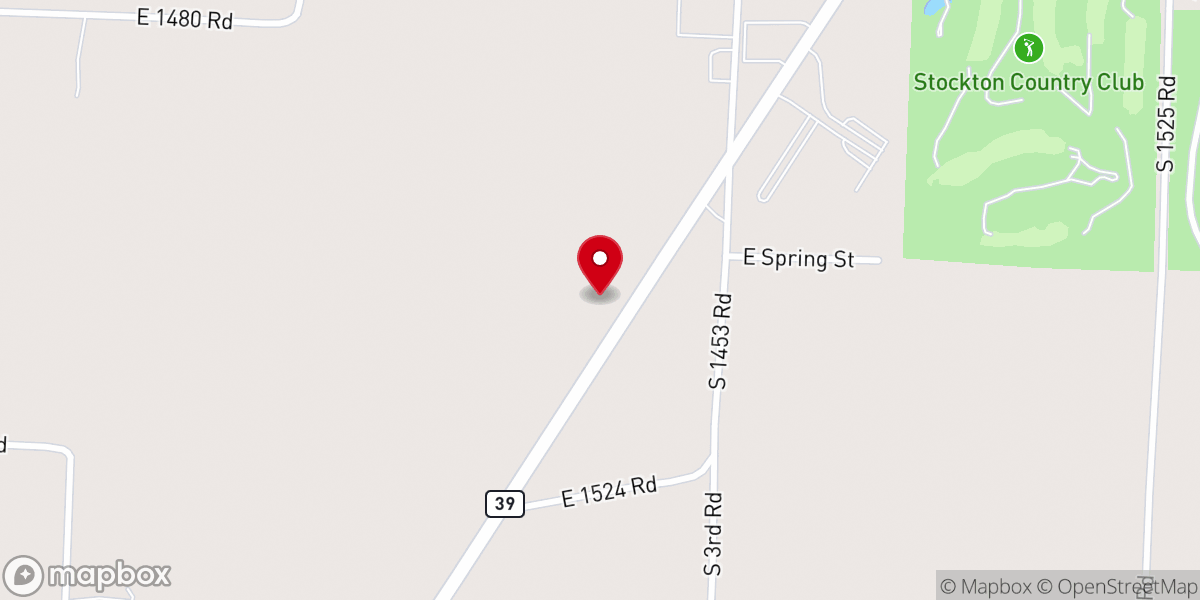 Map showing location of St Andrew Lutheran Church