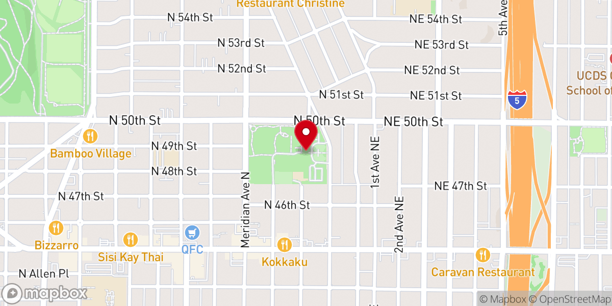 Map showing location of Good Shepherd Center