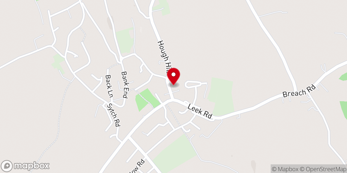 Map showing location of Sandy Lane Methodist Church