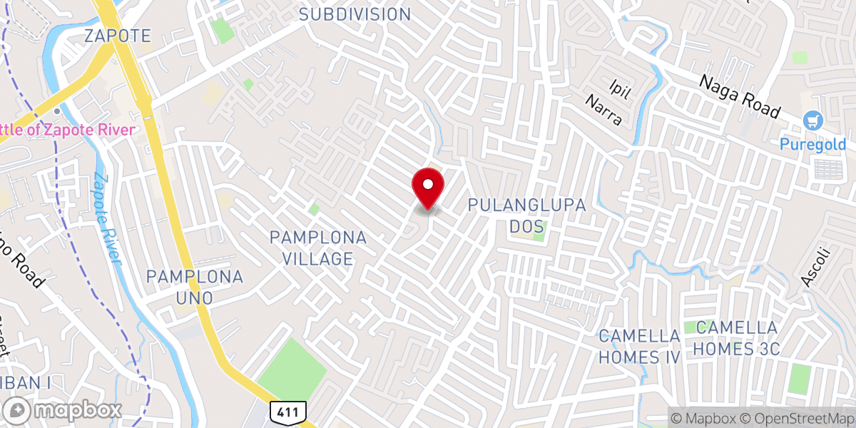 Map showing location of Good Shepherd Parish