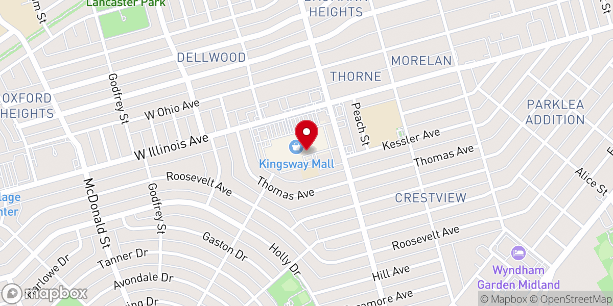Map showing location of The Gathering Church