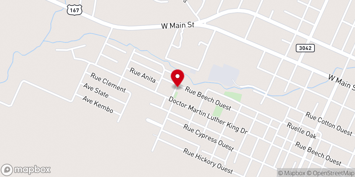 Map showing location of Disciples Baptist Church