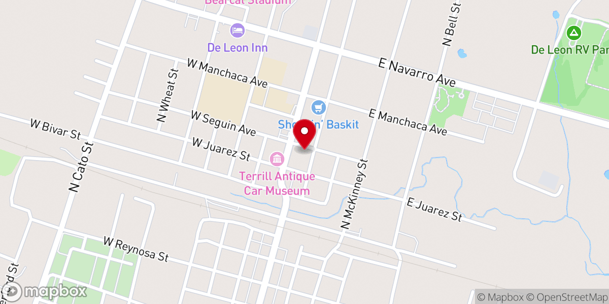 Map showing location of Iglesia Cristiana Betesda ICIAR-USA