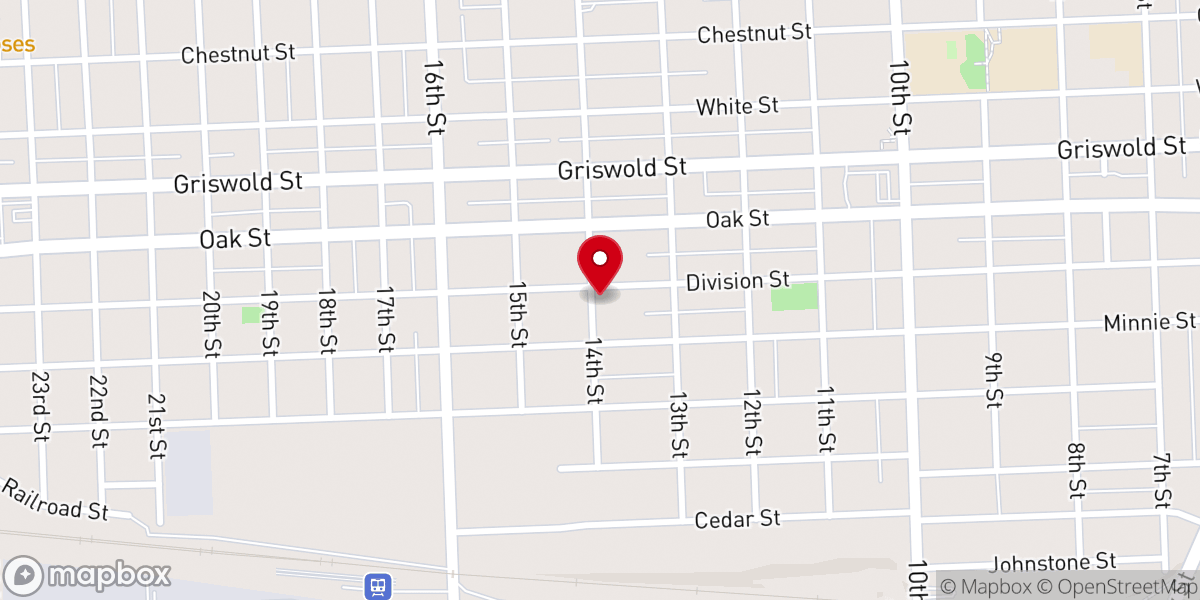 Map showing location of Full Gospel Church Of God