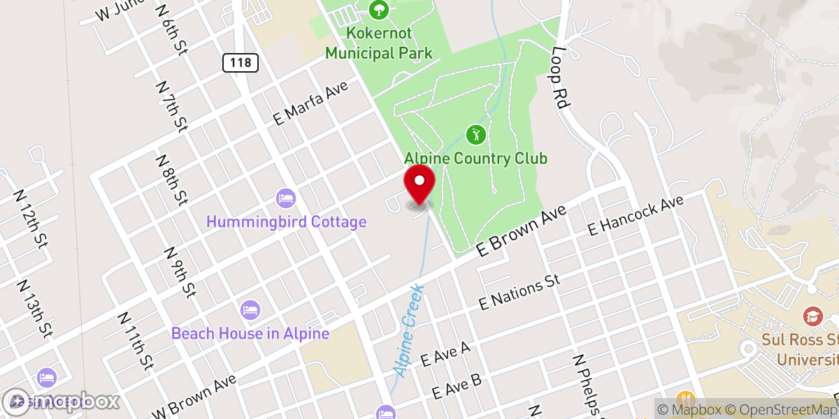 Map showing location of Holy Cross Anglican Church
