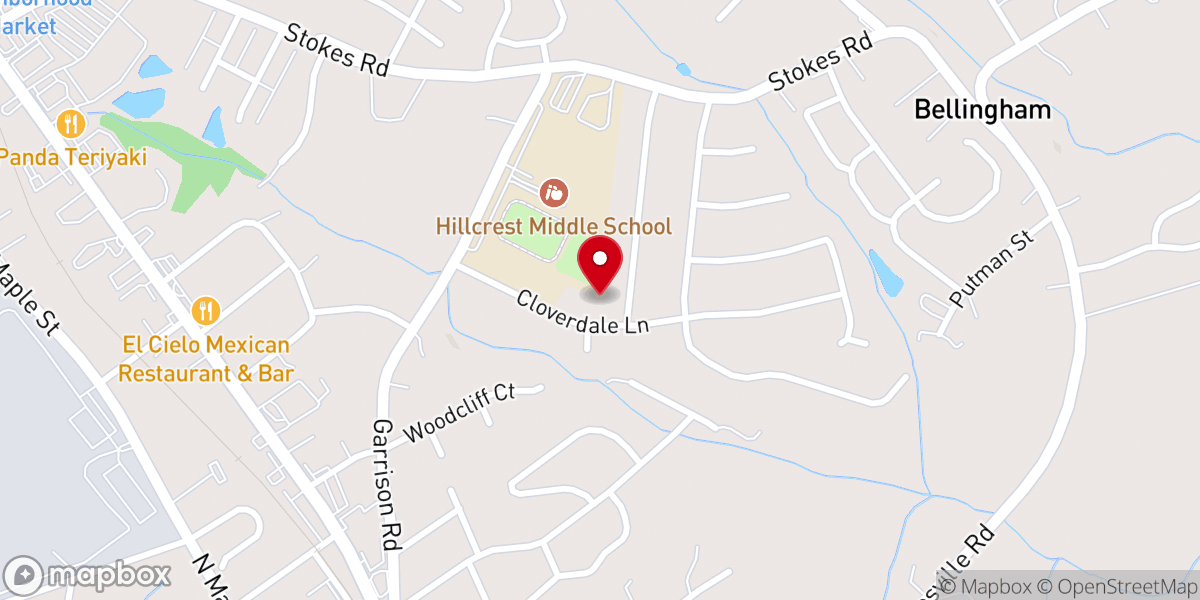 Map showing location of Fletched Arrows Homeschool Associat Ion