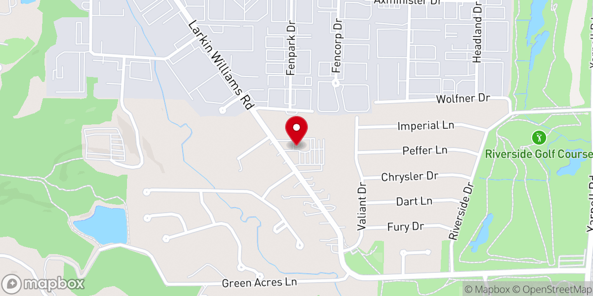 Map showing location of LIFE CHURCH STL