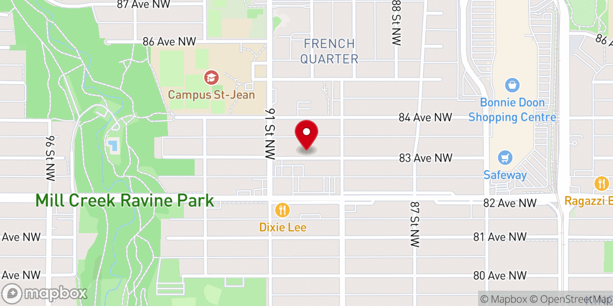 Map showing location of Mill Creek Christian Assembly