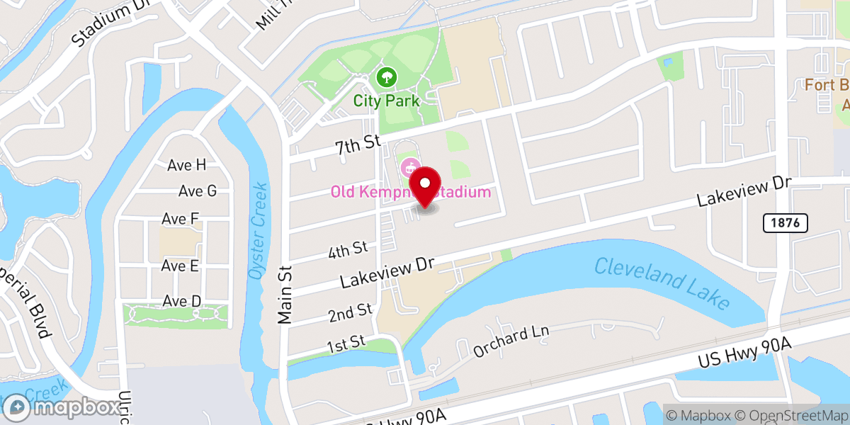 Map showing location of Friendship Community Bible Church