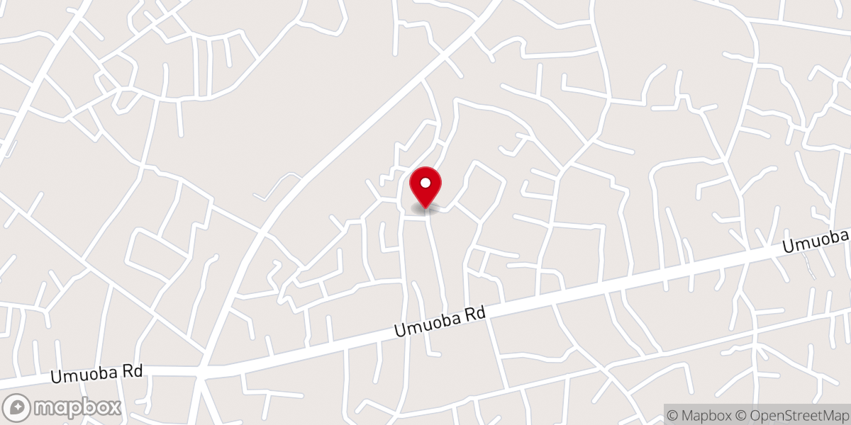 Map showing location of Open Door Baptist Church