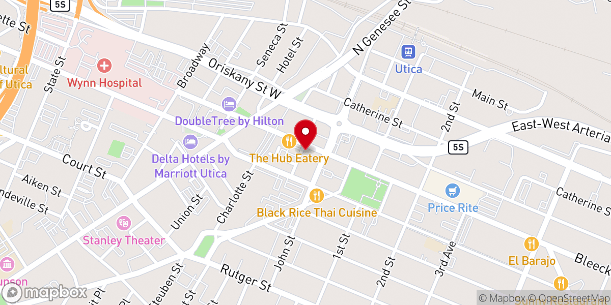 Map showing location of Hispanic Ministry Diocese